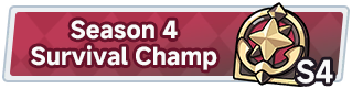 Season 4 Survival Champ
