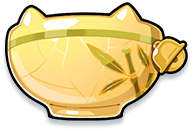 Gilded Ceramic Bowl
